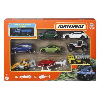 MATCHBOX SET 9 MASINUTE MERCEDES BENZ UNIMOG U300