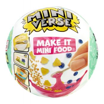 MGA?? MINIVERSE MINI FOOD CAF? S3 SET SURPRIZA