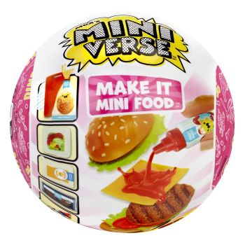 MGA?? MINIVERSE MINI FOOD DINER S3 SET SURPRIZA