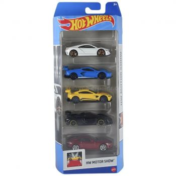 SET 5 MASINI HOT WHEELS HW MOTOR SHOW