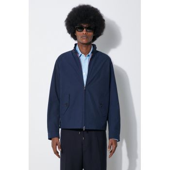 Baracuta geaca bomber G4 Cloth barbati, culoarea albastru marin, de tranzitie, BRCPS1006