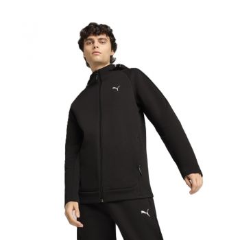 Bluza cu fermoar Puma EVOSTRIPE Full-Zip Hoodie DK