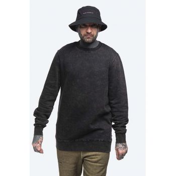 Han Kjøbenhavn hanorac de bumbac Casual Crew bărbați, culoarea gri, uni M.130315-GRAPHITE