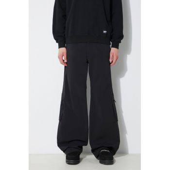 Han Kjøbenhavn pantaloni barbati, culoarea negru, drept, M-133344