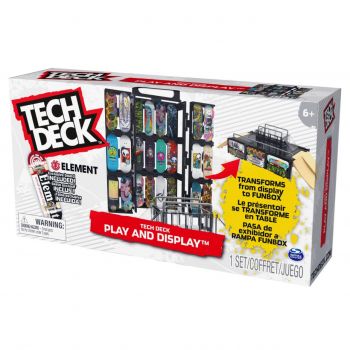 Set Tech Deck - Play & Display, cu fingerboard Element