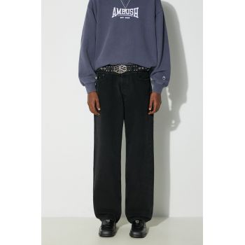 AMBUSH jeansi Waist Detail Denim Pants barbati BMYB003S24DEN