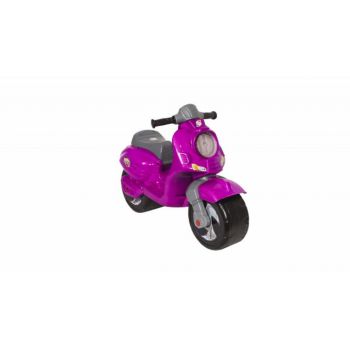 Motocicleta pentru copii Novokids Vespa Scooter Mini Roz, fara pedale, greutate suportata 30 kg, roti late, stabilitate mare