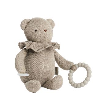 Smallstuff Little Activity Bear, For Dummy And Teether, Nature (40006-35)