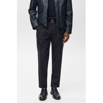 Pantaloni eleganti din amestec de lana