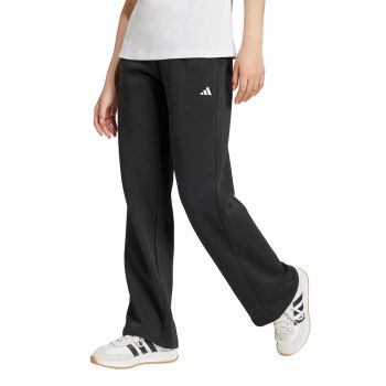 Pantaloni din amestec de bumbac cu snur