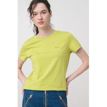 Tricou slim-fit din bumbac Esogo