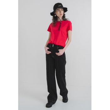 Tricou slim-fit din bumbac Esogo