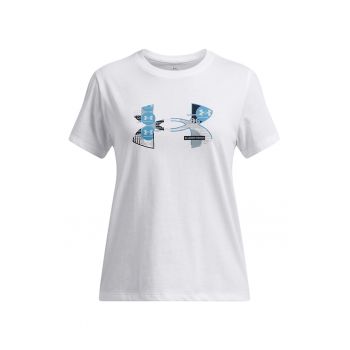 Tricou din amestec de bumbac cu imprimeu logo