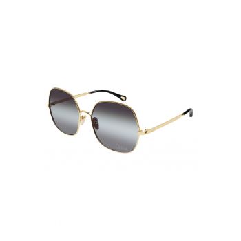 Ochelari de soare hexagonali metalici