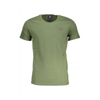 Tricou barbati - cu mini logo brodat - Regular fit -