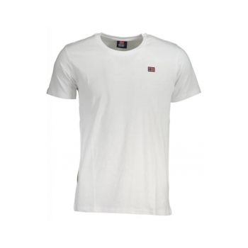 Tricou barbati - cu mini logo brodat - Regular fit -