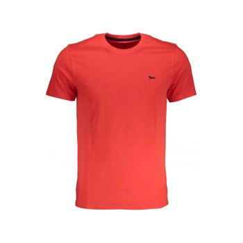 Tricou barbati cu maneca scurta - cu mini logo - Slim fit -