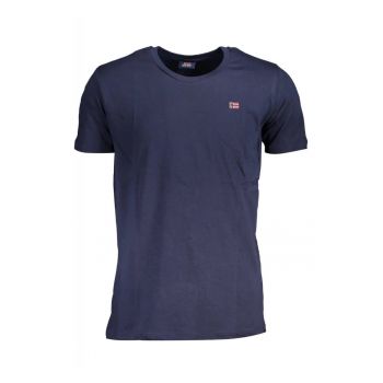 Tricou barbati -  100% Bumbac - Albastru - 836010
