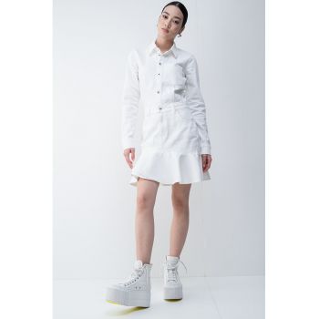 Rochie de denim din amestec de bumbac organic