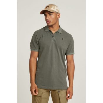 Tricou polo din amestec de bumbac organic