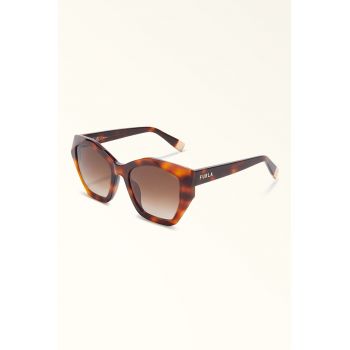 Ochelari de soare cat-eye cu lentile in degrade