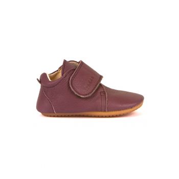 Pantofi de piele cu velcro