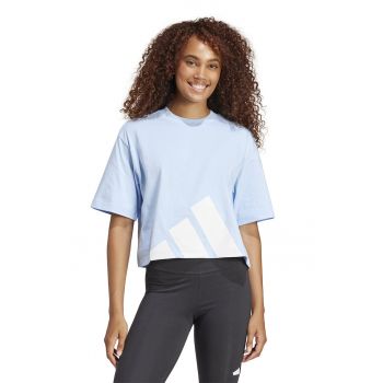 Tricou boyfriend crop lejer