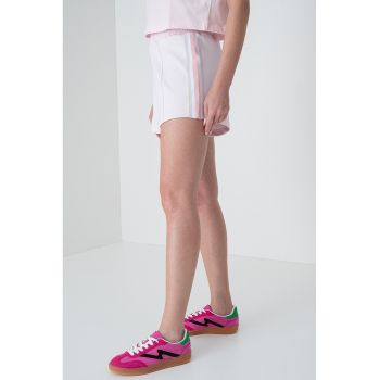 Pantaloni scurti cu talie inalta pentru fitness
