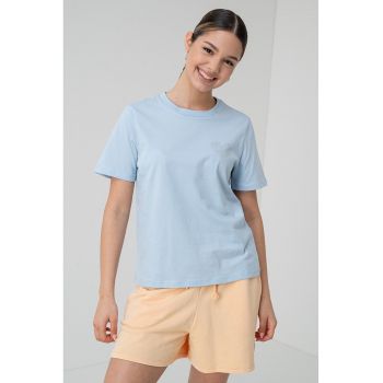 Tricou de bumbac organic cu strasuri