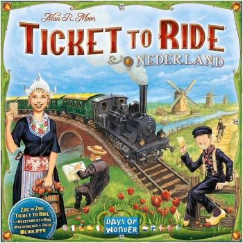 Joc Asmodee - Ticket to Ride, Map Collection, Netherlands, lb. engleza