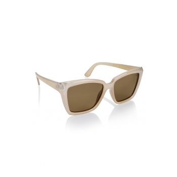 Ochelari de soare cat-eye unisex polarizati cu aspect masiv