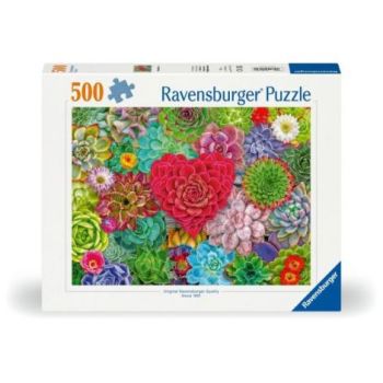 Ravensburger - Puzzle plante suculente 500 piese