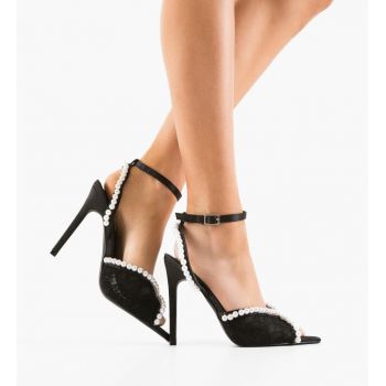 Sandale dama Natash Negre